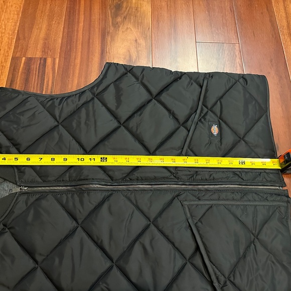 Dickies Men's Diamond Quilted Nylon Vest Size Large Like NEW! - Picture 9 of 14